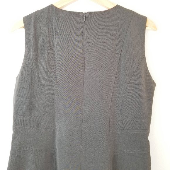 Shelby & Palmer Sheath Dress with Pockets Grey - Picture 5 of 12